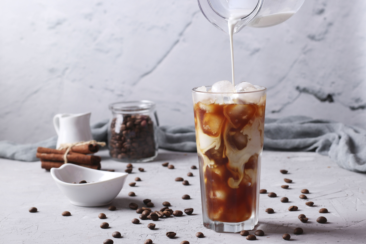 Cold Brew Coffee in a Glass